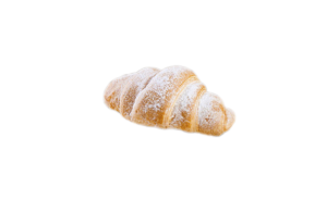 Croissant nugátovou náplní se sýrem